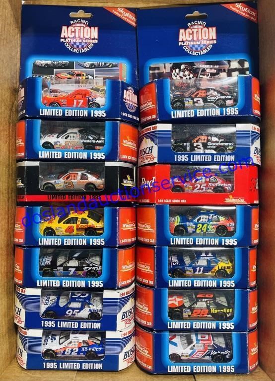 Lot of (14) Action 1:64 NASCAR Stock Cars