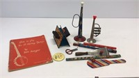 Vintage musical toys / instruments for kids,