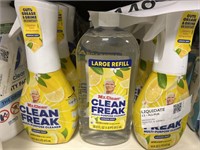 Mr. Clean clean freak 1-30.9 fl oz 2-16 fl oz