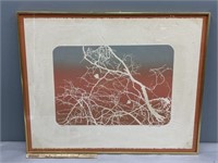 Artist Signed & Numbered Etching Trees