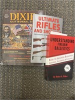 Books on Firearms Rifles Ballistics Lot of 3