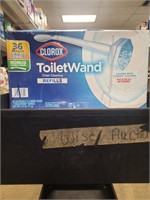Clorox toilet wand 36 refills -1 handle