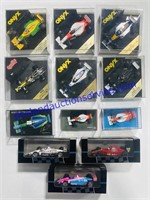 Lot of (12) Formula One Cars