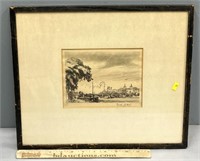 Artist Signed Etching