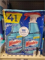 Windex 4 pack  128 oz