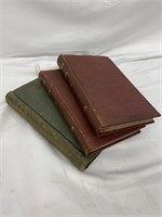 Antique Book Lot of 3 Kemble Journals 1 & 2 1800s