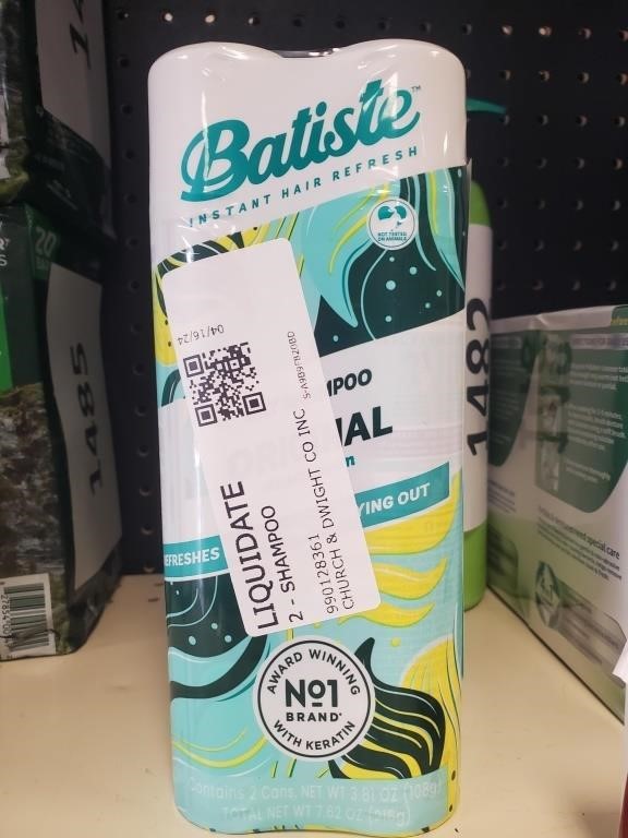 Batiste dry shampoo 2-3.8