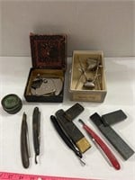 Vintage Clippers and Kross Blade Sharpener