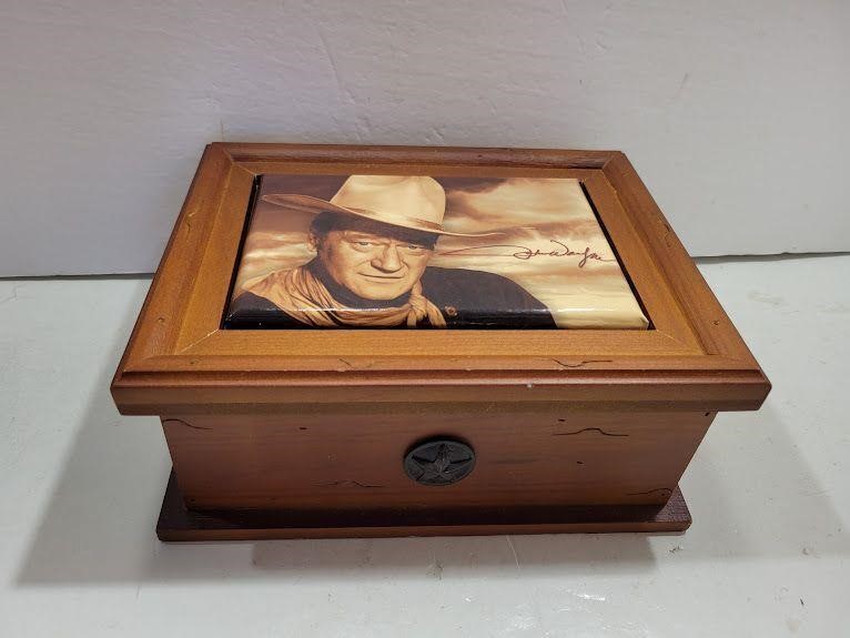 Vintage Collectors John Wayne Box
