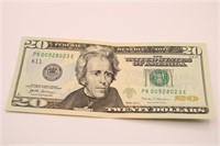 $20 x 2 Federal Reserve Note