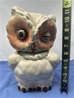 Shawnee U.S.A. Winking Eye Owl Cookie Jar