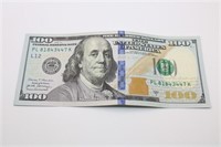 $100 x 2 Federal Reserve Note