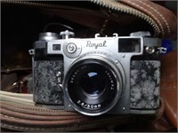 Royal 35mm Film Camera w/ Meter & Filters