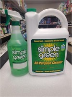 Simple Green 140oz  + spray bottle