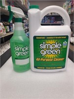Simple Green 140oz  + spray bottle
