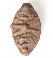 Ancient African Janus Head Terracotta, Koma 1300 C