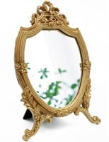 Antique Gold Resin Frame Decorative Wall Mirror Ma