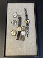 Wrist Watches; Mickey Mouse, Timex etc