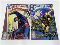 DC Superman Comics 1988 No.439, No.446