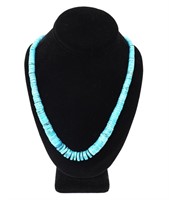 Native American Heishi Turquoise Necklace