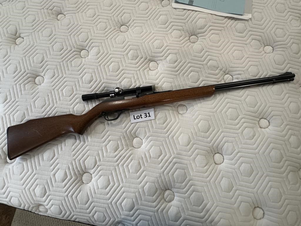 Martin 22 Cal With Tasco Scope