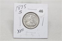 1875SXF Twenty Cents