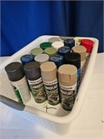 Spray paint assortment