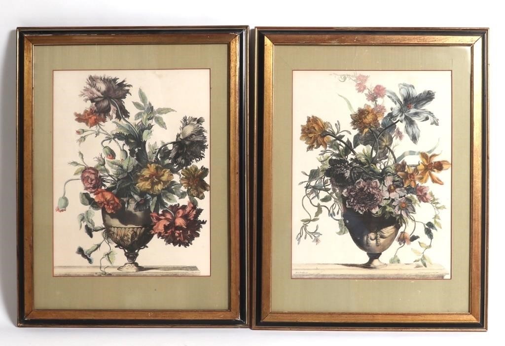 Beautifully Framed Botanical Engravings, After Jea