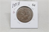 1818 G Large Cent