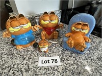 Collection Of Garfield Items