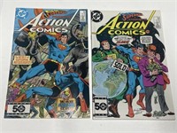 DC Superman Action Comics 1985 No.572,No.573