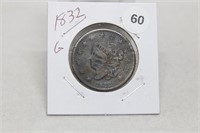 1832 G Large Cent