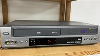 Go video DVD- VHS player- powers on not tested