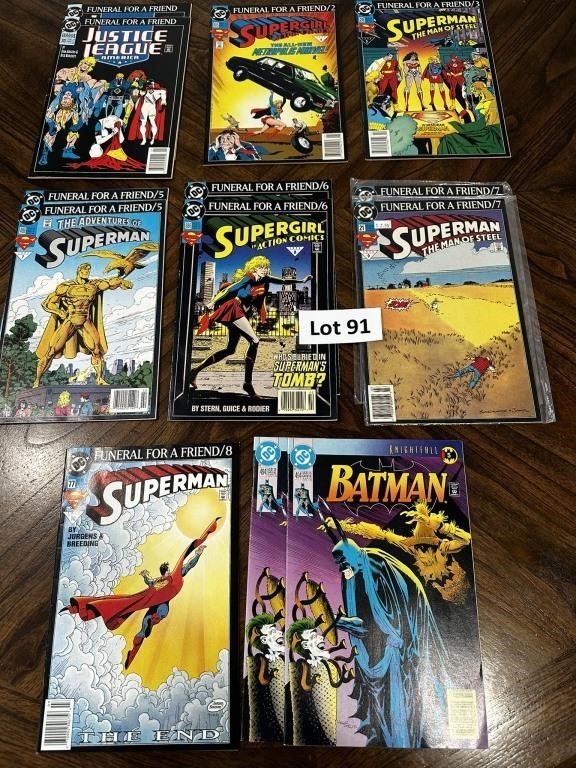Collection Of DC Superman Comics