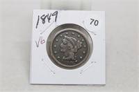 1849 VG Large Cent
