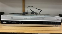 Sony DVD and VHS player- powers on not tested
