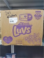 Luvs 144 diapers size 6
