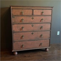 Alex Pifer's William + Mary Style Chest of Drawers