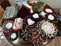 Asst. Of Crochet Table Linens & More