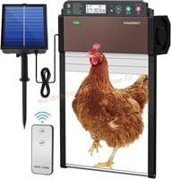 Automatic Chicken Coop Door, Solar-Powered Timer