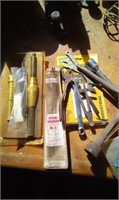 Misc. Tools - wood bits, hacksaw blades etc.