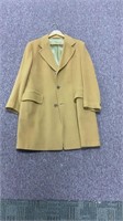 Vintage men’s 100% cashmere coat size unknown