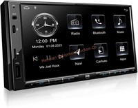 Carplay Android Double-DIN Car Stereo Touchscreen