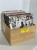 50 Vinyl Records - Rock & Pop