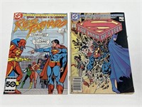 DC Superman Comics 1985 No.1, 1986 No.3 (cover