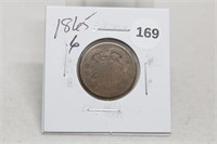 1865G Two Cent Piece