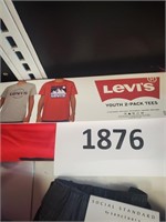 Levis youth 2 pack tees 7/8