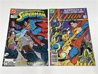 DC Superman Comics 1987 No.433 & No.589