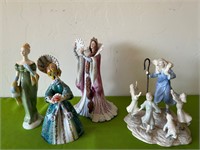 Porcelain Figurines, Lenox, Royal Doulton ++