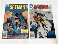 DC Batman Comics 1986 No.402 & No.410